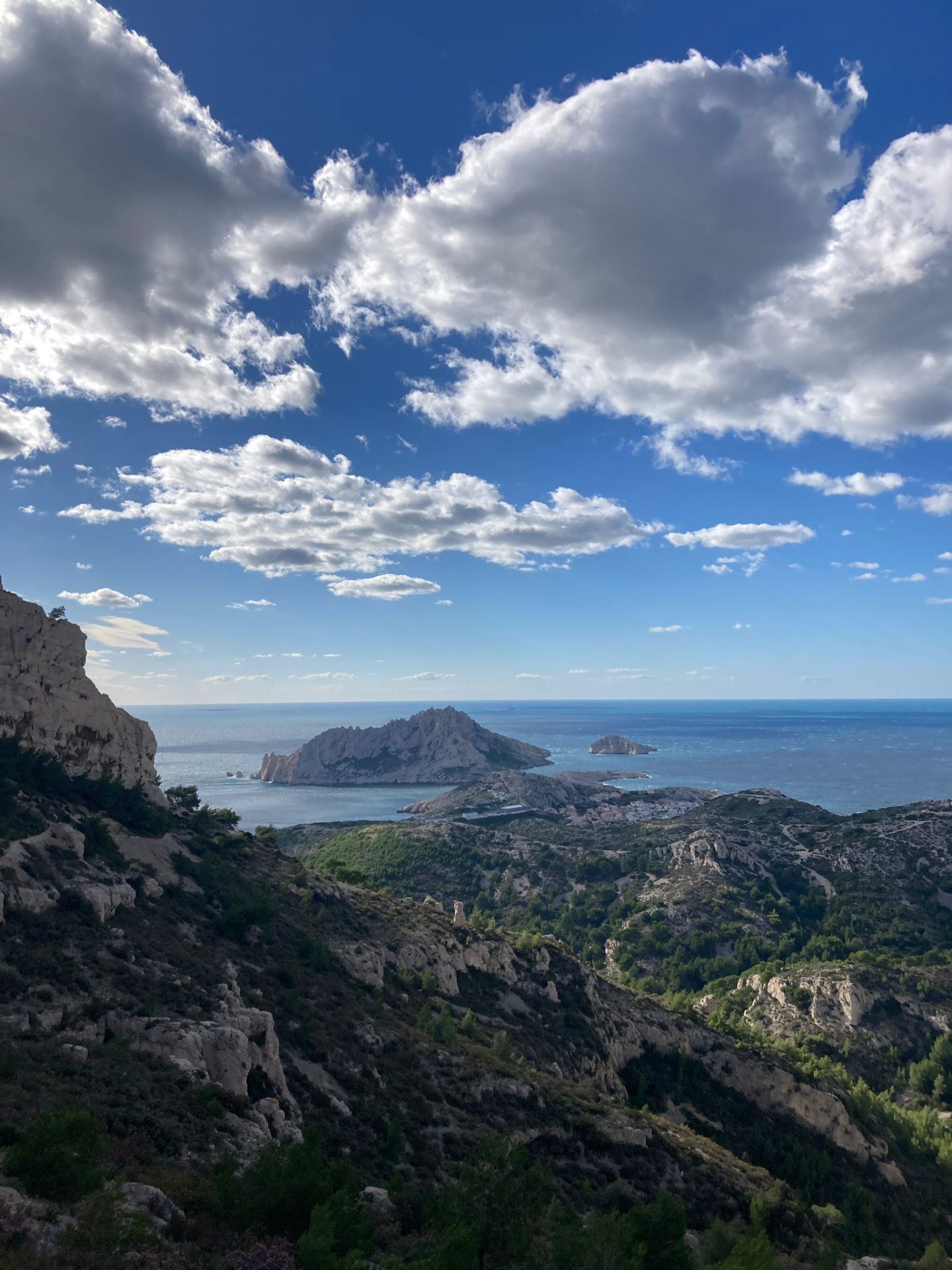 Vue sur les Calanques